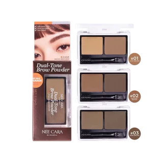 N414 ที่เขียนคิ้วแบบฝุ่น นี คารา ดูอัล โทน บราว พาวเดอร์ Nee Cara Dual-tone Brow Powder