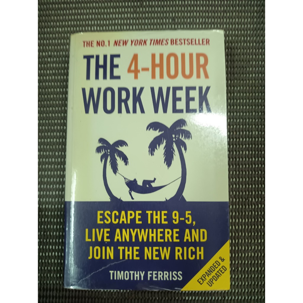 หนังสือ 4-Hour Work Week: Escape the 9-5, Live Anywhere and Join the New Rich by Timothy Ferriss