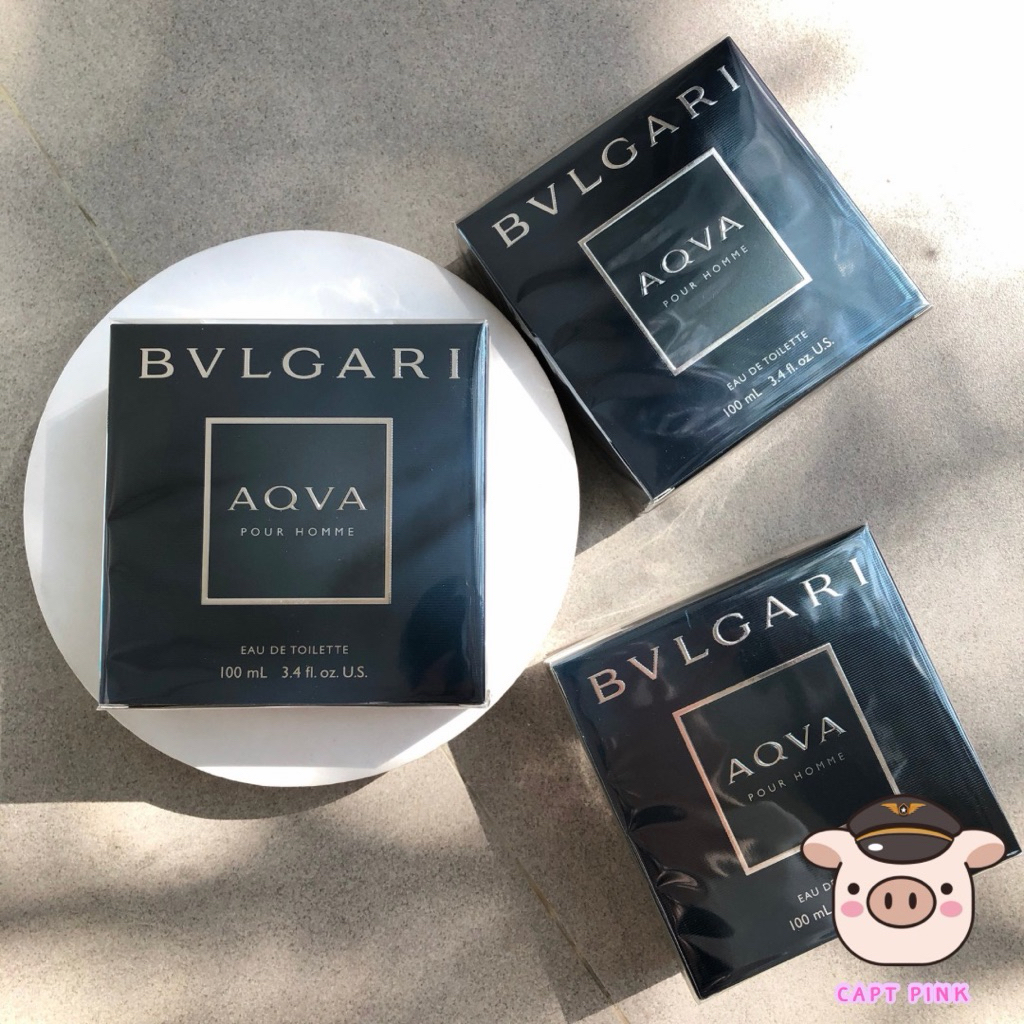 น้ำหอม BVLGARI Aqva Pour Homme Eau de Toilette (EDT) ขนาด 100ml กลิ่นสดชื่น ดุจพลังแห่งท้องทะเล🌊