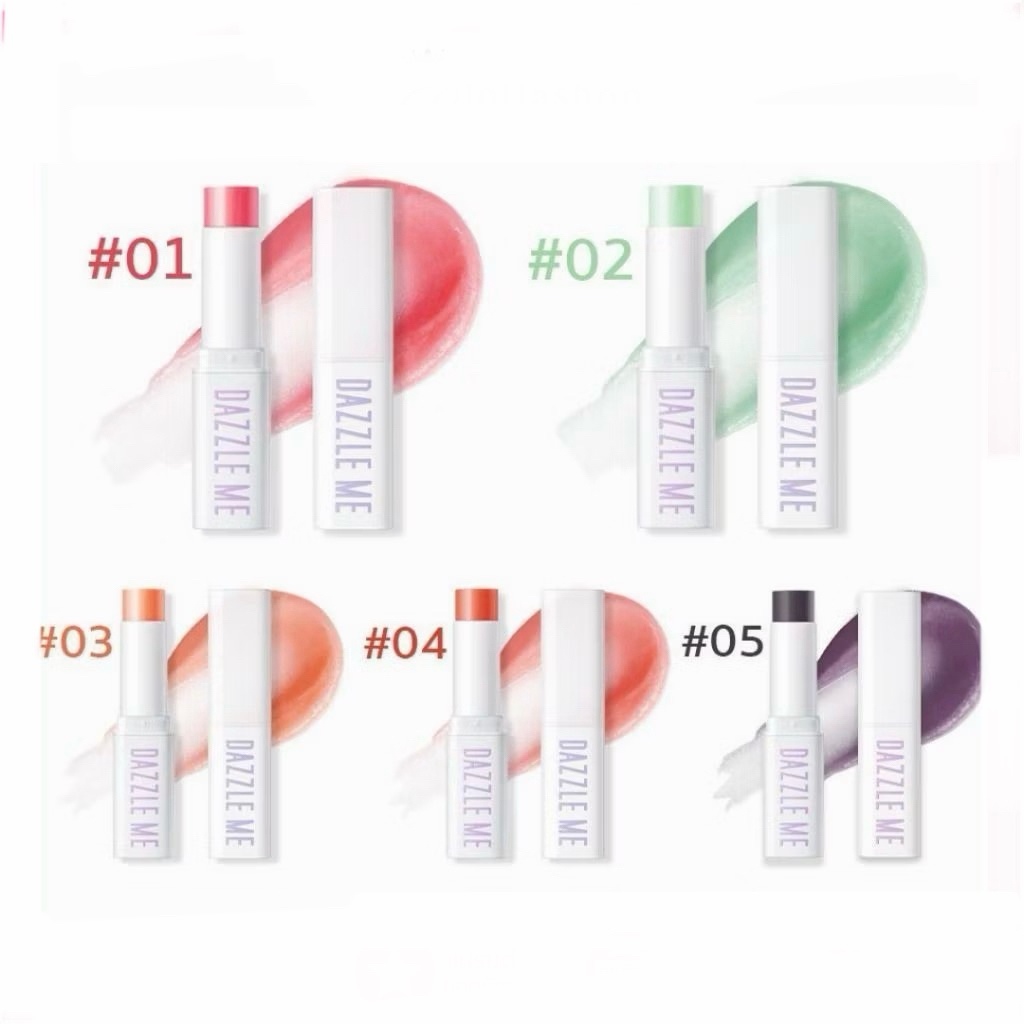 (1 ชิ้น) DAZZLE ME Fruit Justice Lip Balm แดซเซิล มี ลิปบาล์ม ริมฝีปาก ชุ่มชื้น กันปากแห้ง ลดหมองคล้ำ 3.5g