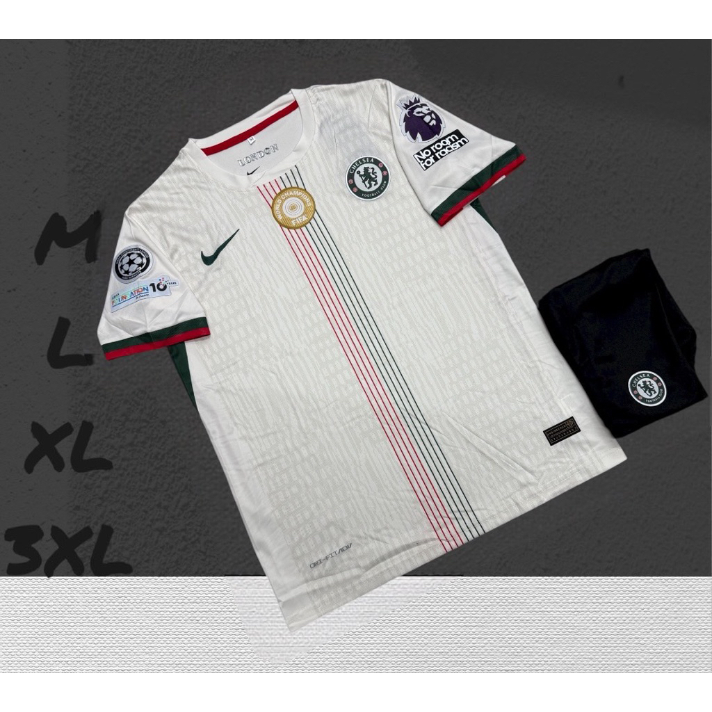 New !!ชุดฟุดบอลแฟนบอลชุดกีฬาเสื้อพร้อมกางเกงผ้านิ่มเย็นใส่สบาย - รูปที่ 3