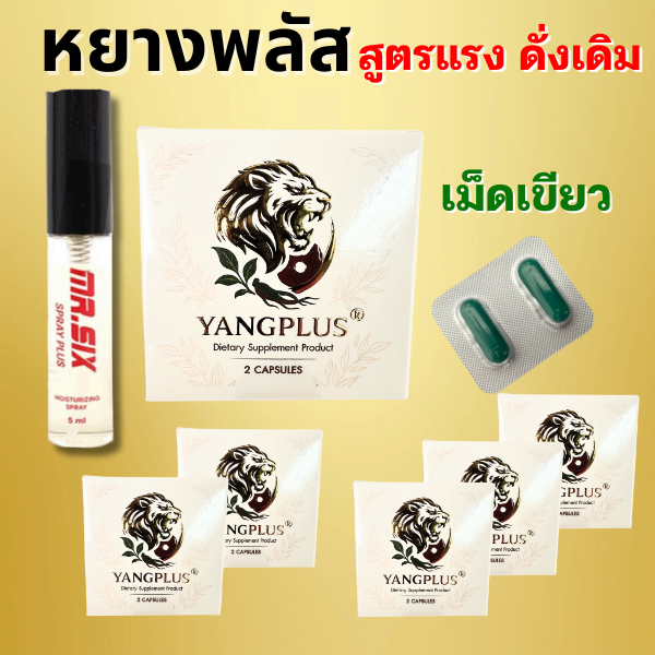 ชุดค่ายจีน อาหารเสริม GK24 เม็ดเขียวสูตรดั่งเดิม หยางพลัส  จัดส่งไวทันใจ