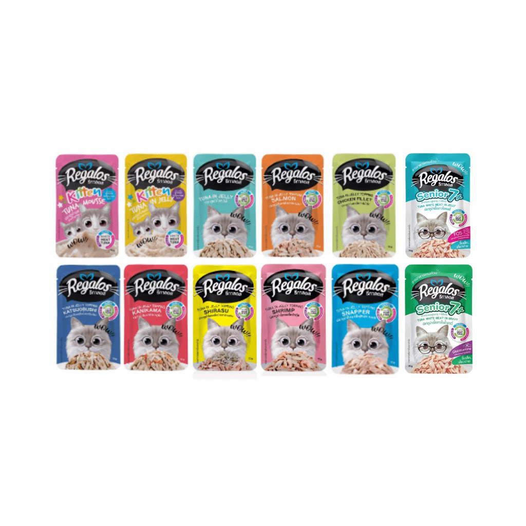 Regalos รีกาลอส อาหารเปียกแมว