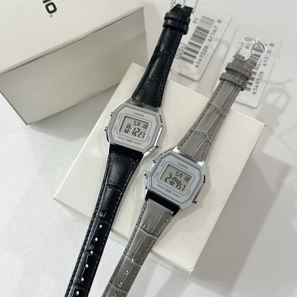 Casio Standard นาฬิกาข้อมือ รุ่น LA680 (LA680WA-1B,LA680WA-2C,LA680WEGV-9A,LA680WEL-8A2,LA680WGA-9)