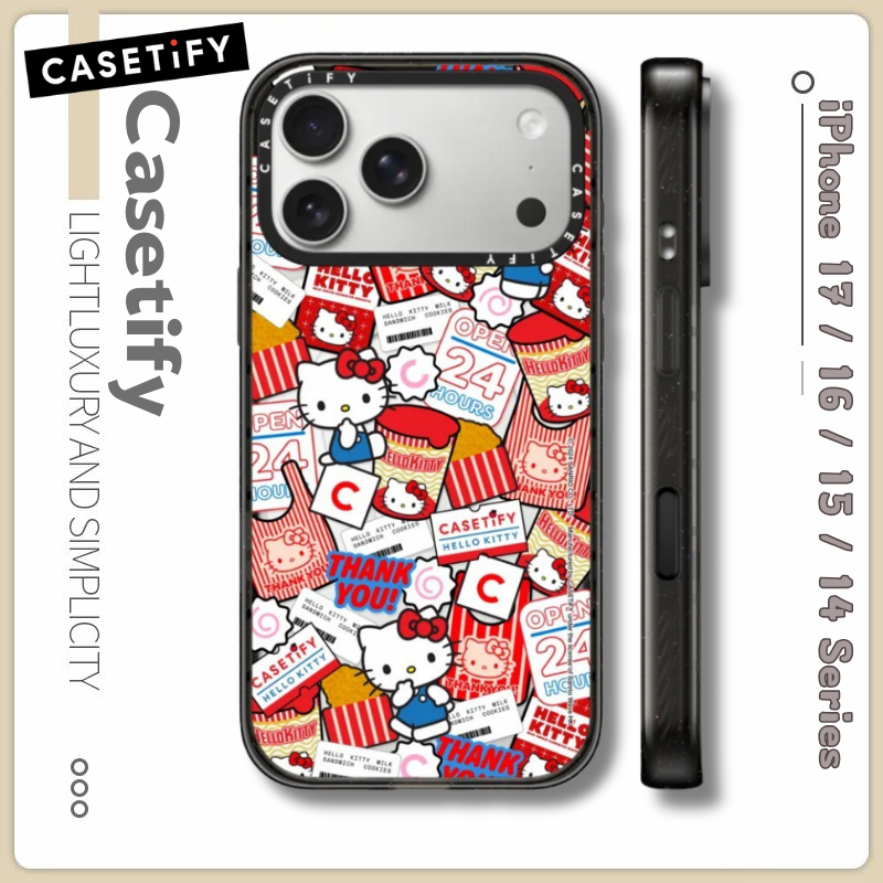 CASETiFY | Ripple Hello Kitty Case เคสมือถือ เคส iPhone 17/16/15/14 Series
