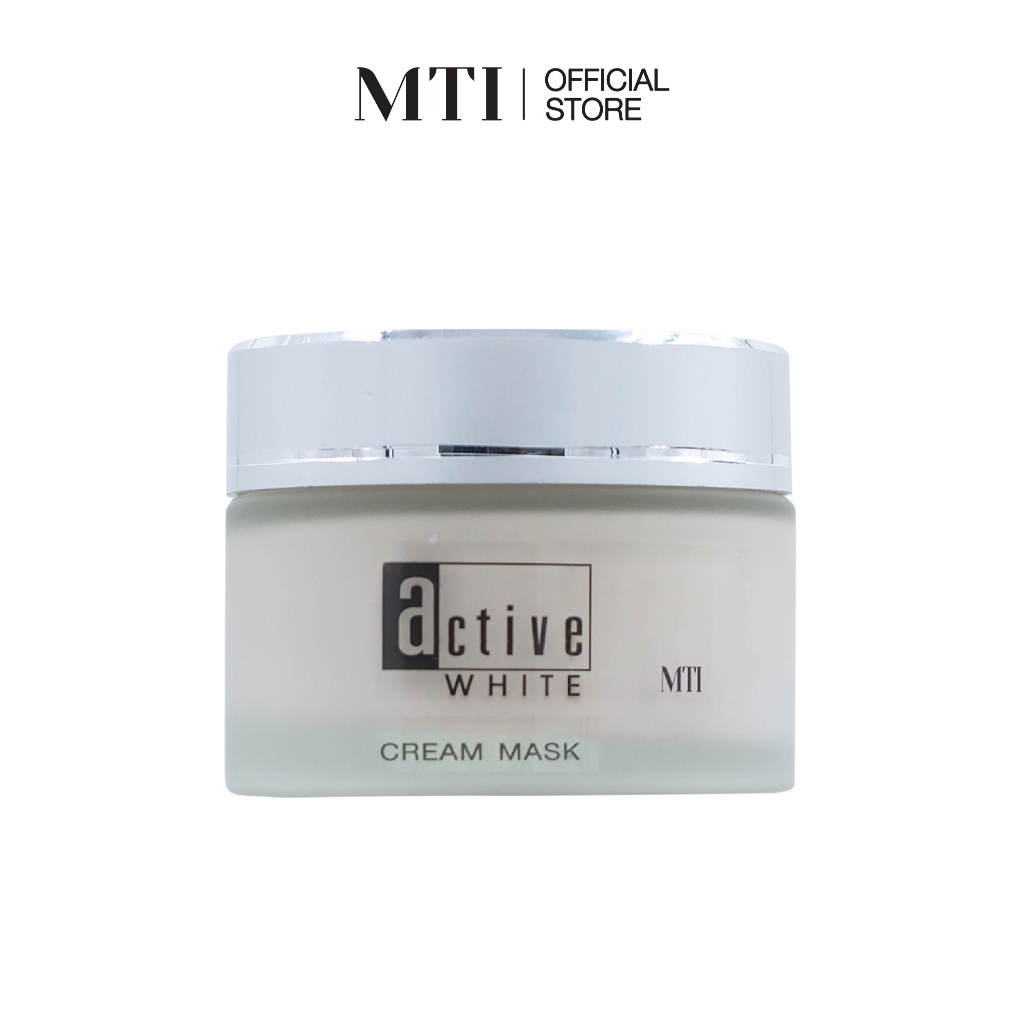 MTI Active white ครีมมารค์ ครีมบำรุงพอกหน้า สูตรไม่ต้องล้างออก ขนาด 50 กรัม CPCA5