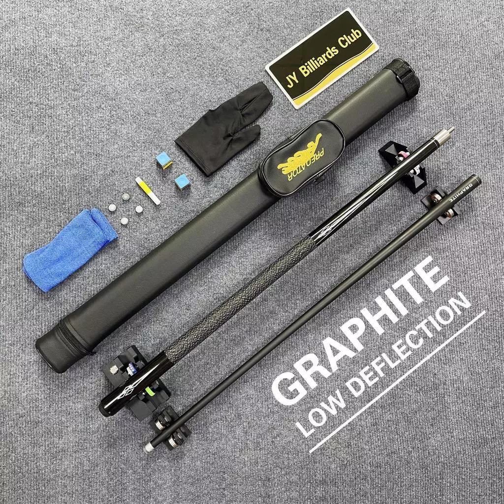 ไม้คิว Predator บิลเลียด-1/2 แยก 11.5-12.5 มม. ปลายบิลเลียด ฟรีถัง