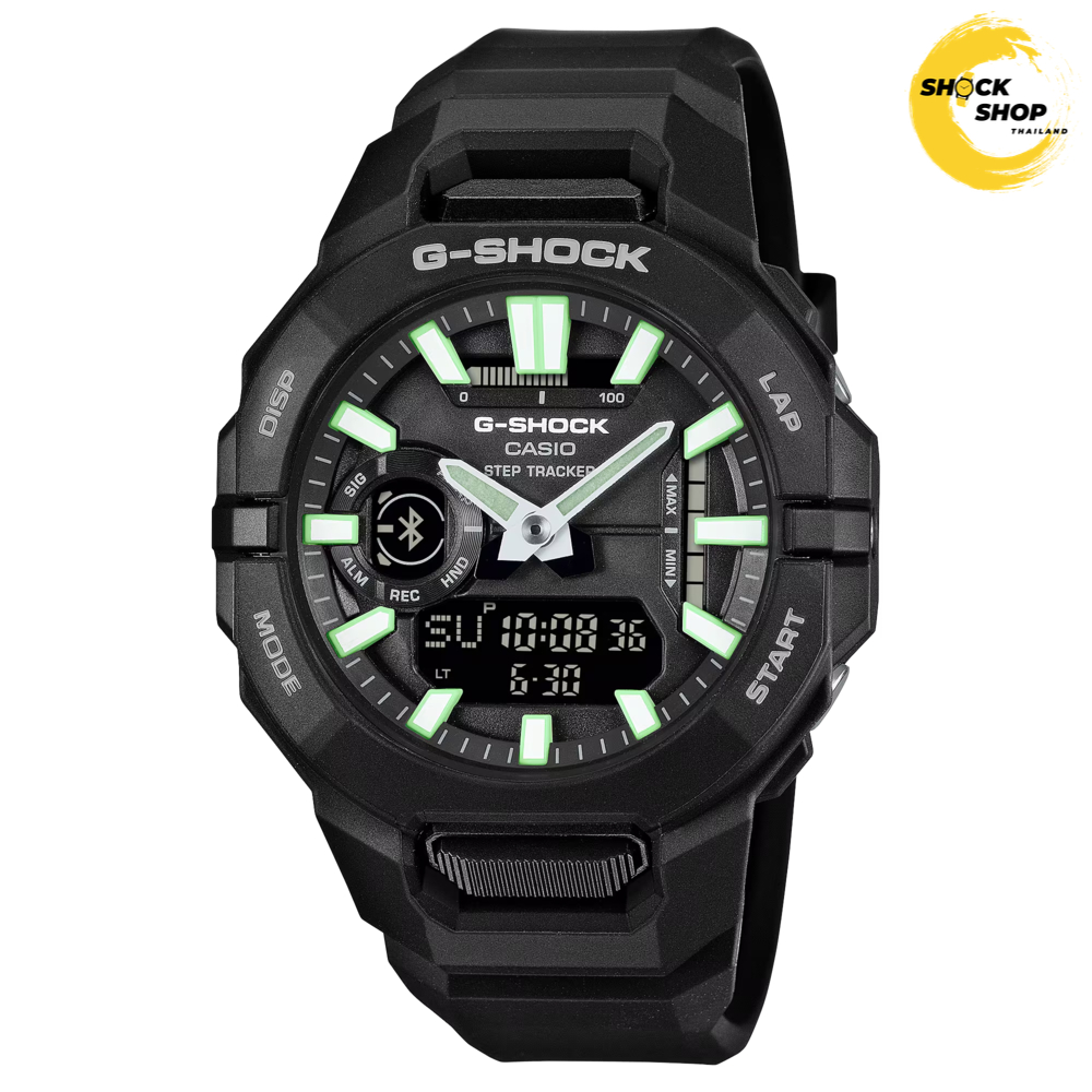 CASIO G-SHOCK นาฬิกาข้อมือผู้ชาย รุ่น GBA-950-1A ซีรีส์ GBA-950 วัสดุเรซิ่น สีดำ จีช็อค
