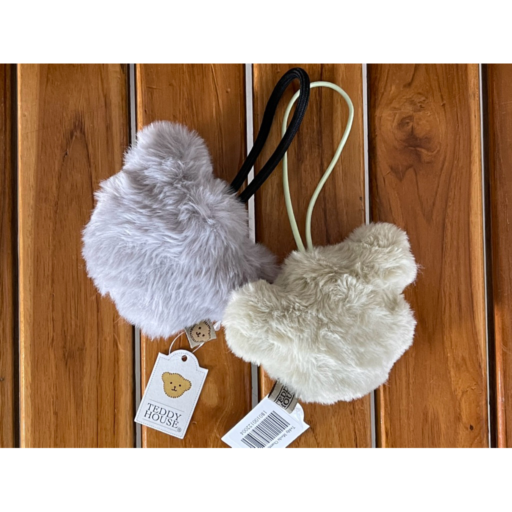 Teddy mochi charm จากTeddy House มี 2สี ของใหม่ (เทา/เขียวอมเทา)