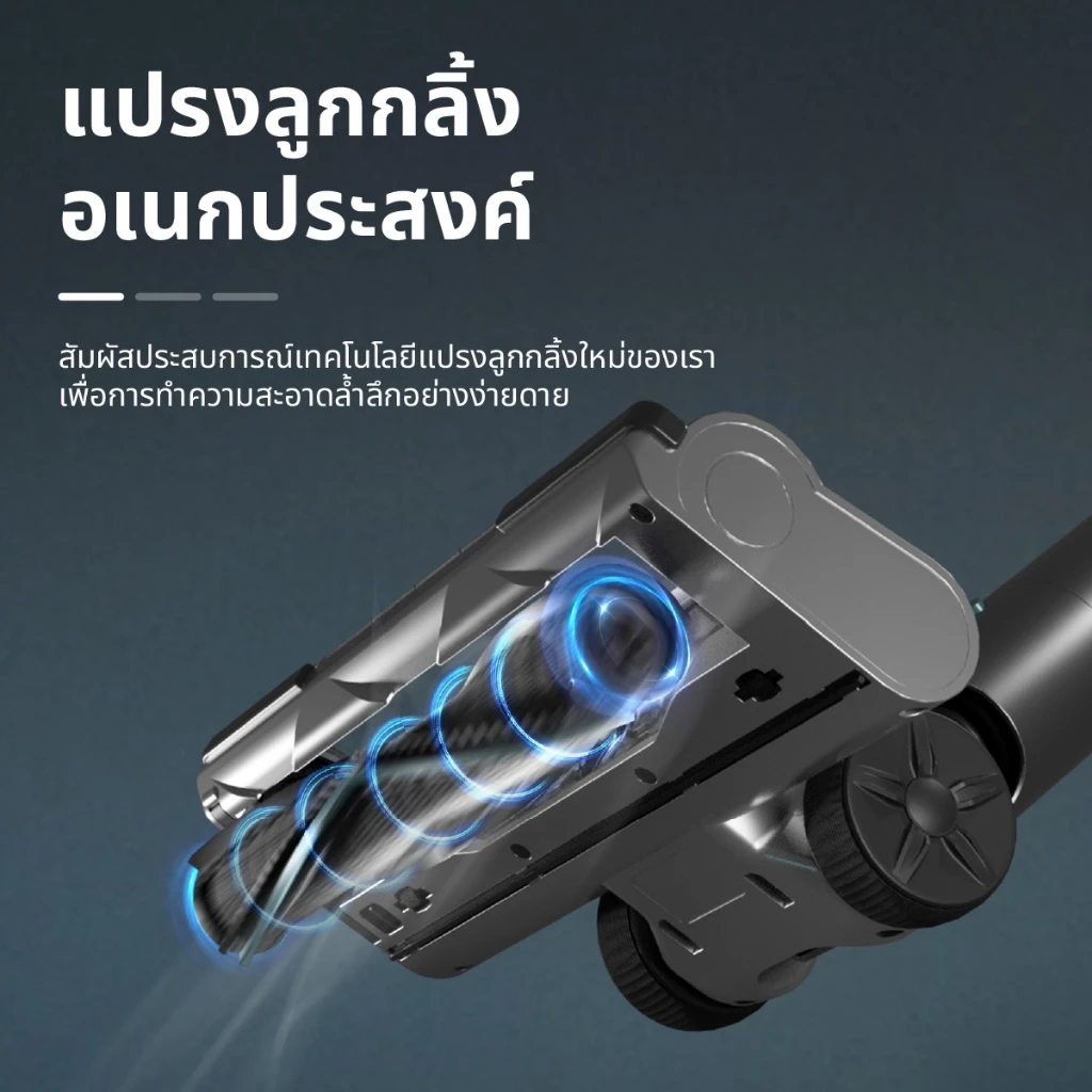 Russell Taylors 23,000 Pa เครื่องดูดฝุ่นไร้สาย Cordless Vacuum Cleaner (200วัตต์ HEPA) X1 thumbnail 7