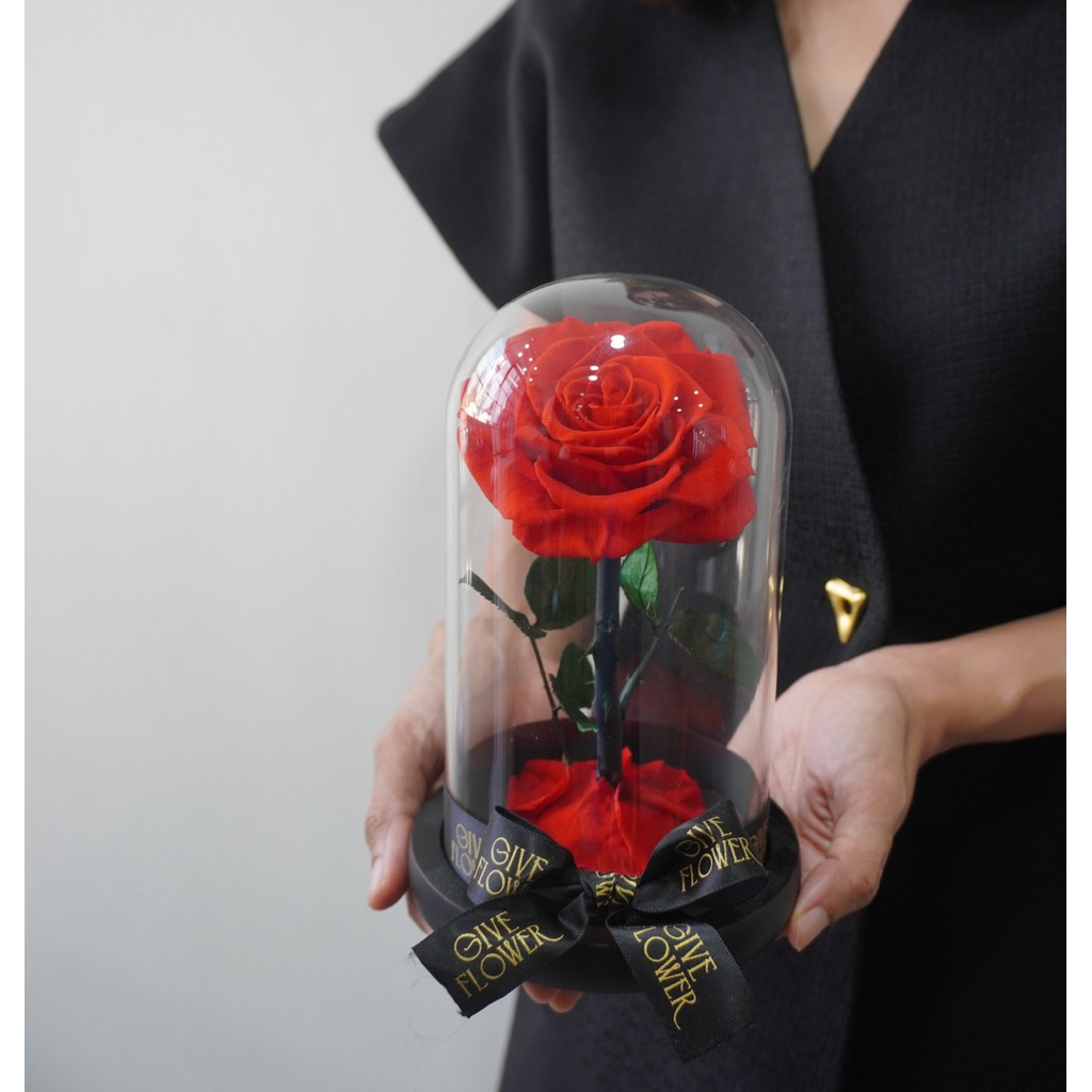 [พร้อมส่ง] ดอกไม้ Preserved rose เก็บได้ 5 ปี