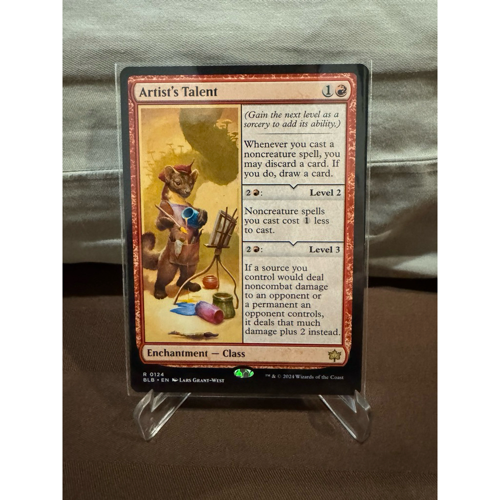 MTG Bloomburrow: Artist's Talent