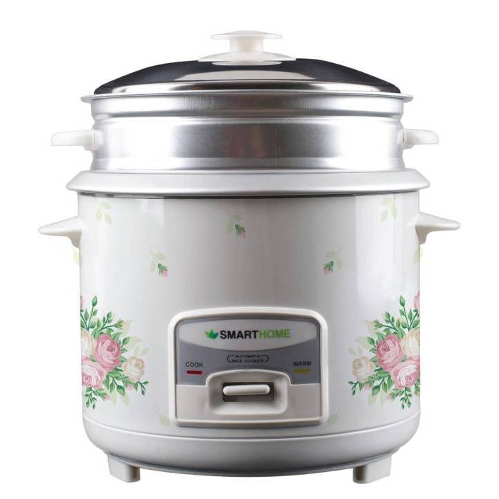 หม้อหุงข้าวไฟฟ้า หม้อหุงข้าวสุก หม้อแถมซึ่ง หม้อหุงข้าว 1 ลิตรแบบซึ้งนึ่ง รุ่น SRC-1002/1003