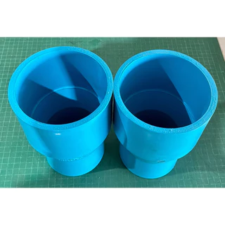 (แพ็ค1ตัว)4“x3”ข้อลดกลมหนา ขนาด4นิ้ว ลด 3นิ้ว PVC 13.5 ตรา TOP THAILAND
