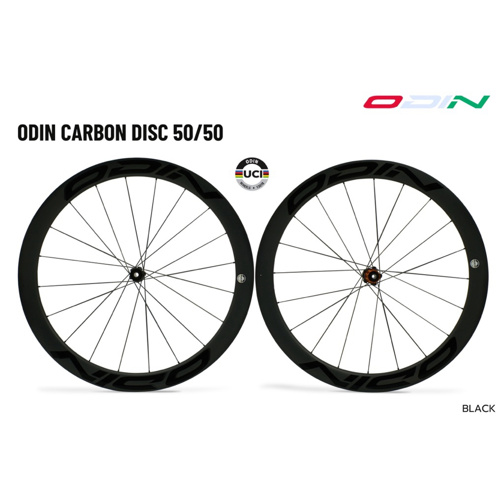 New2026 ล้อเสือหมอบคาร์บอน ODIN รุ่น Ratchet Disc Brake&Rim Brake UCI โม่ Ratchet ไทเทเนียม60 คลิก ล