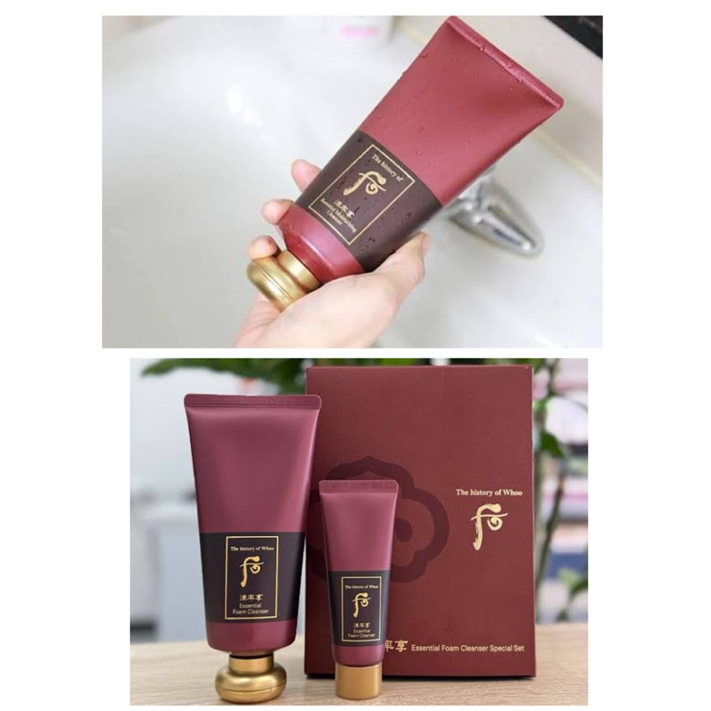 (โฟมล้างหน้า)(ขนาดหลอดล่ะ 40ml) Essential Cleansing Foam - รูปที่ 4