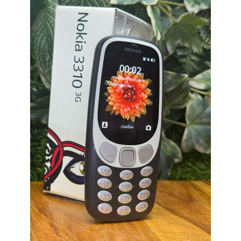 มือถือปุ่มกดNokia 3310 3G เครื่องแท้Nokia เครื่องมือสองสภาพสวย✅ เน้นการใช้งานพื้นฐานอย่างการโทรเข้า-