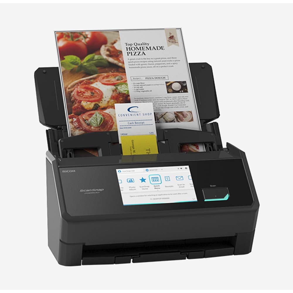 Ricoh เครื่องสแกนเอกสาร Scansnap iX2500 ความเร็วสูงสุด 45 หน้า/นาที(By Shopee  SuperTphone1234)