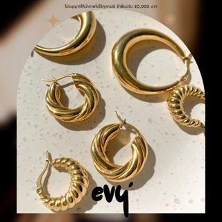 🔥HOT ITEM🔥 ต่างหูสายฝอ Stainless ชุบ 18K ถึกทนน้ำ ทนเหงือ ไม…