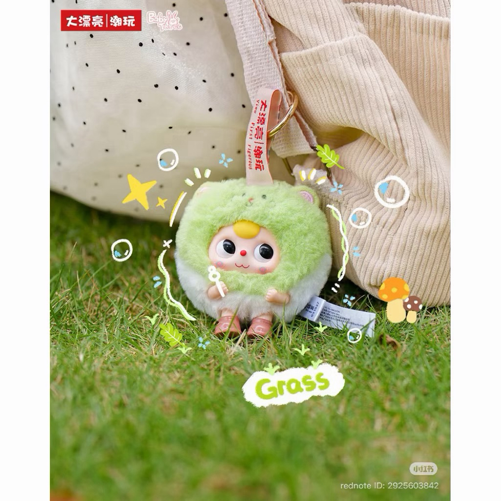 🎀พร้อมส่งในไทย🎀 [แบบสุ่ม] Baby three ปีศาจสามขวบ ห้อยขา