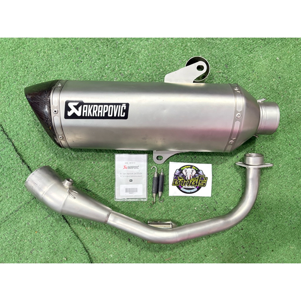 AKRAPOVICแท้ (มือ2) FORZA350/ADV350.