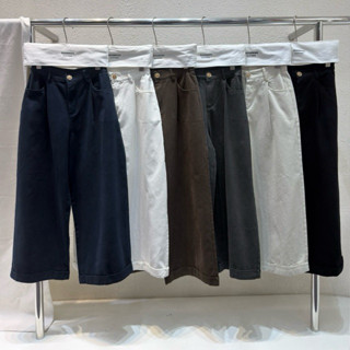 6676  ✨New in✨ กางเกงยีนส์ขายาวรุ่นใหม่ เอวยืด กระเป๋า2ข้าง …