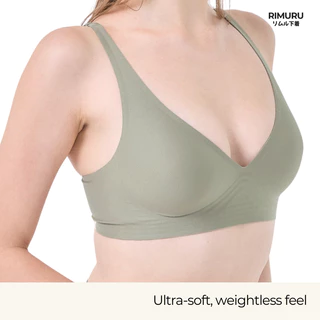 RIMURU รุ่น RIMU BRA เจลลี่บรา บราไร้ขอบ ไร้โครง แบรนด์แท้จากญี่ปุ่น ใส่สบาย เนื้อผ้านิ่ม เก็บทรงดี