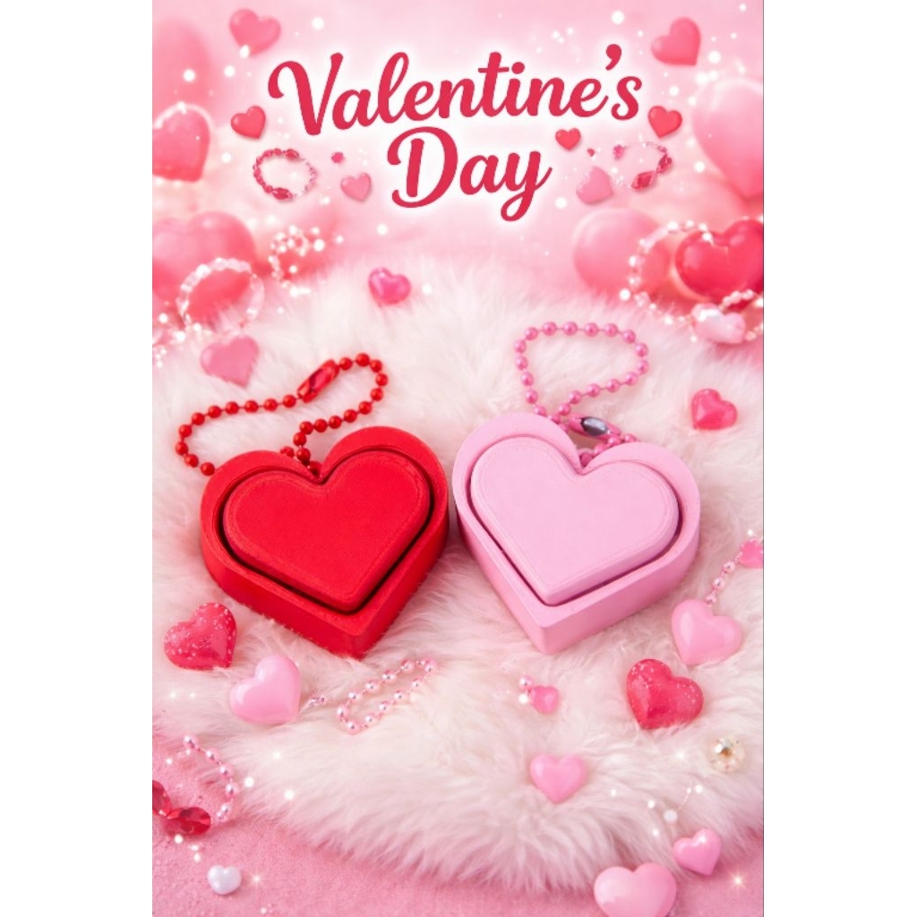 [พร้อมส่ง จากไทย]💥💥 พวงกุญแจkeycap รูปหัวใจ พวงกุญแจปุ่มคีย์บอร์ด ปุ่มKeyboard 3D ปุ่มKeycap