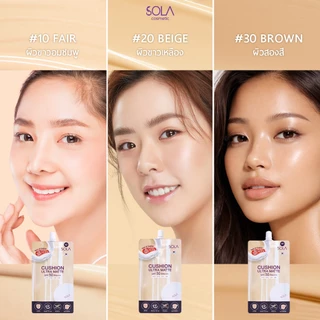[1 ซอง] โซลา คุชชั่น อัลตร้า แมท [Sola Cushion Ultra Matte SPF50 PA+++] 7 ml.