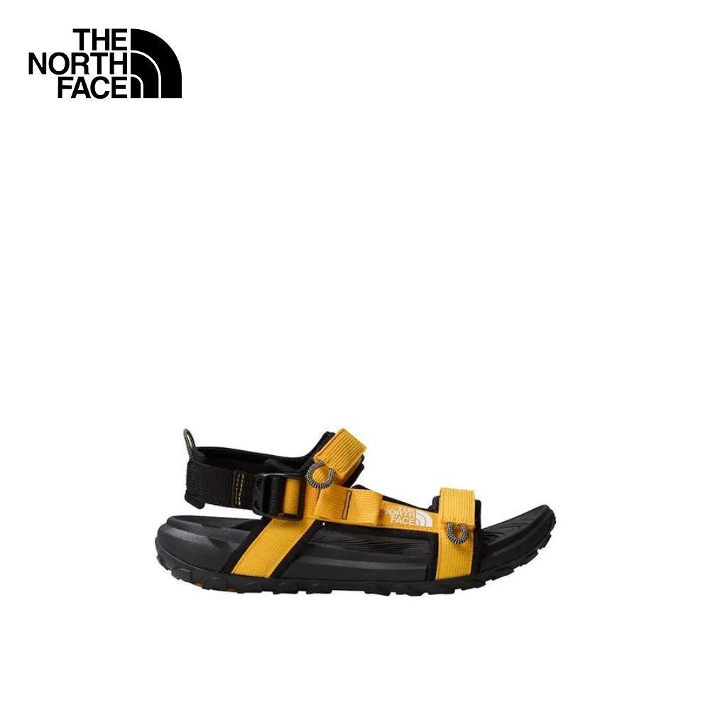 THE NORTH FACE MEN EXPLORE CAMP SANDAL - SUMMIT GOLD/TNF BLACK รองเท้าแตะรัดส้นผู้ชาย