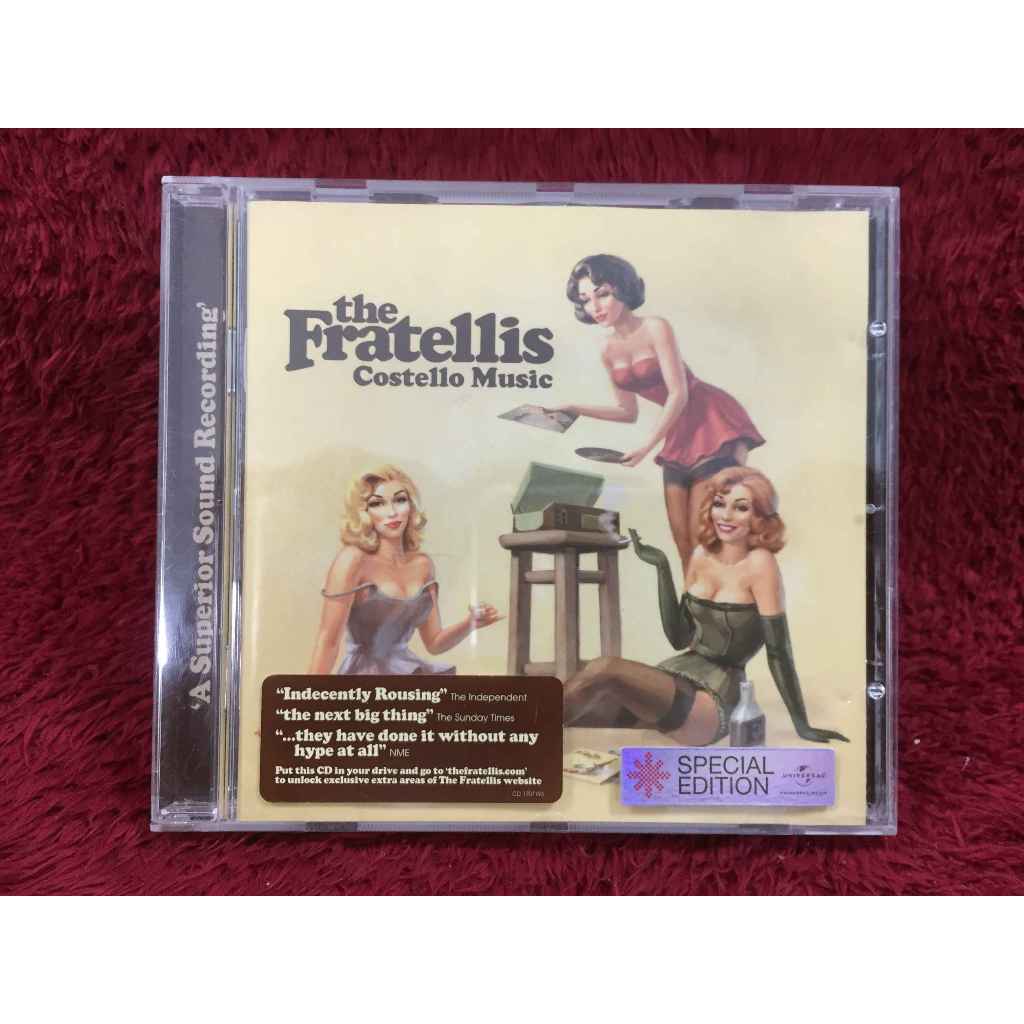 CD The Fratellis – Costello Music สภาพตามรูปปก EA64-109
