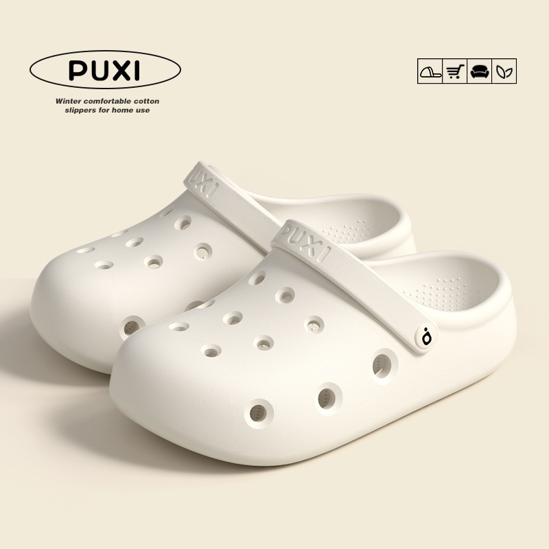 PUXI รองเท้าหัวโต รุ่น PL10760-ET นุ่มเบา กันลื่น ใส่ได้ทั้งชาย-หญิง