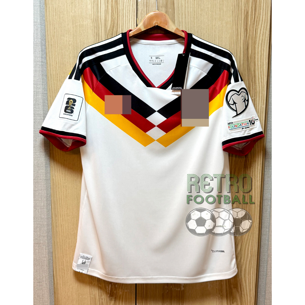 เสื้อกีฬาฟุตบอลโลก ทีมชาติ เยอsมัu 3A เกรดแฟนบอล Home ชุดเหย้า ปี 2026 ฟลูออฟชั่นชื่อเบอร์นักเตะในทีม (ครบทุกคน)