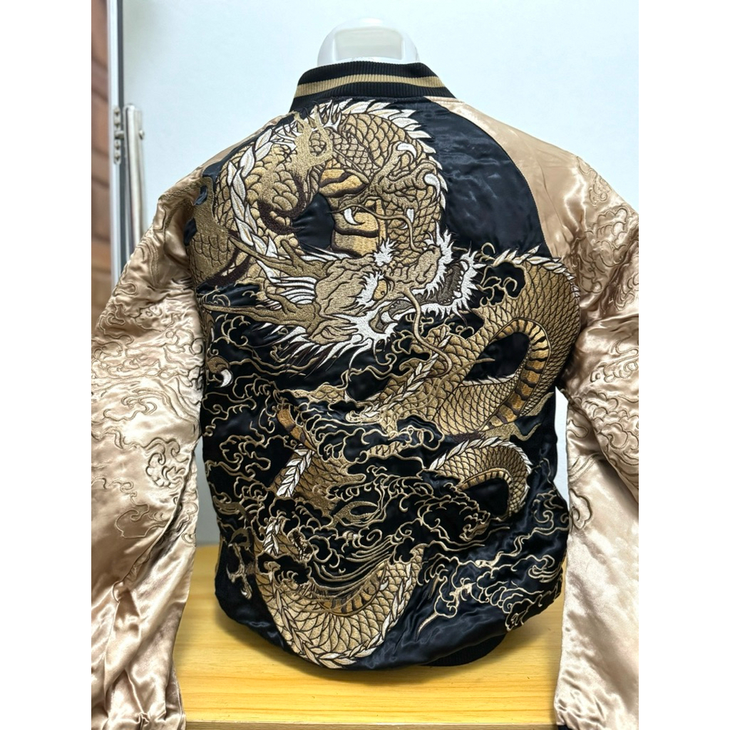 sukajan jacket เสื้อปักลายมังกร เสื้อแจ็คเก็ตญี่ปุ่น ซูกะจัน สุกะจัน