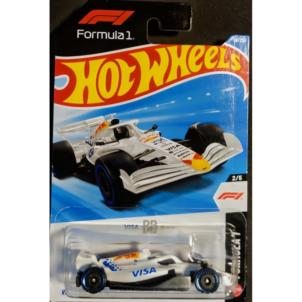 Hot Wheels F1 Visa Cash App Racing Bulls formula 1
