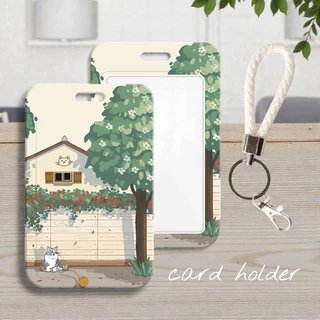 [พร้อมส่ง] Card Holder ที่ใส่บัตรลายน้องแมวโฮมมี่ สำหรับคีย์การ์ด บัตรโดยสาร Biangels