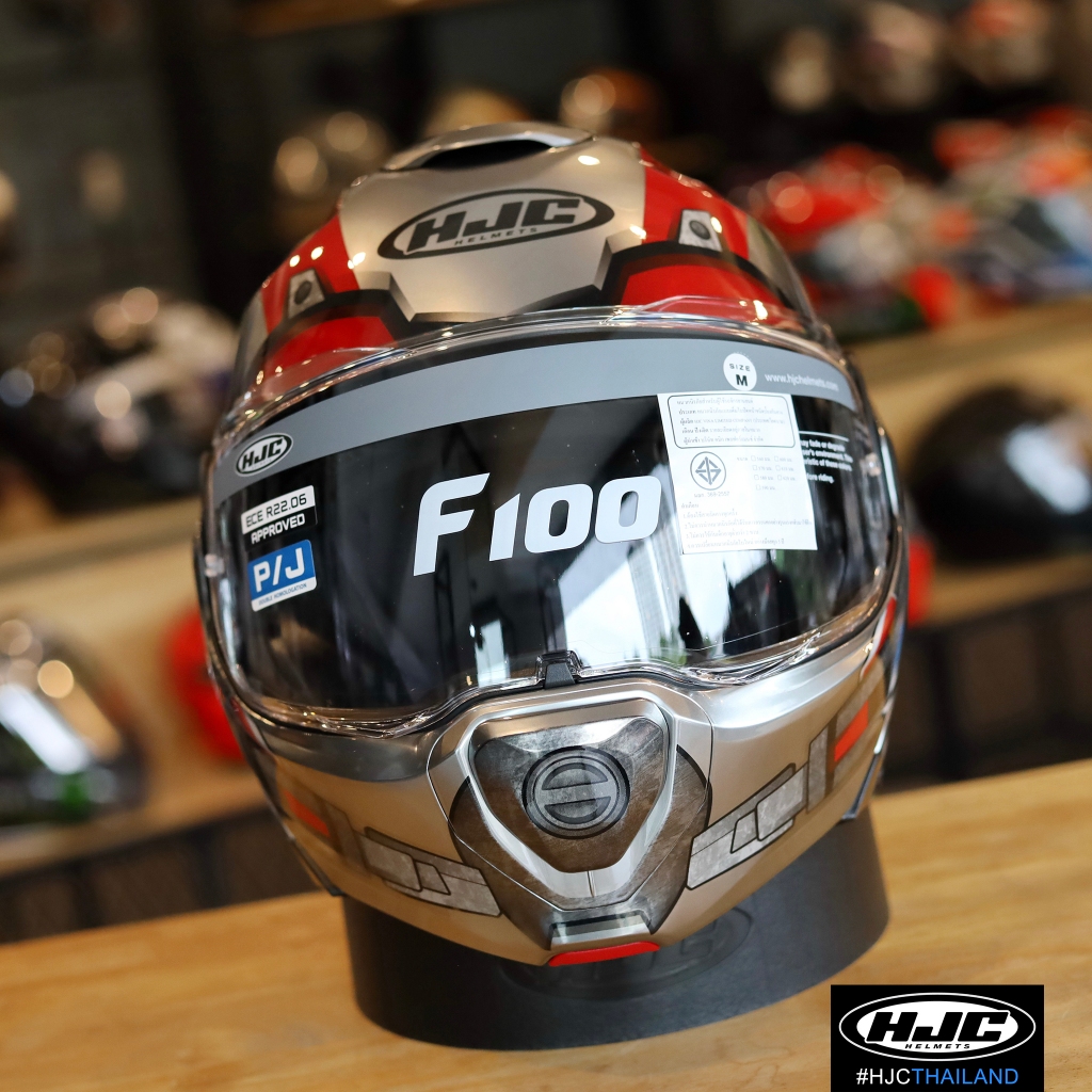 **..หมวกกันน็อค HJC F100 MODULAR(หมวกยกคาง)  (H033)