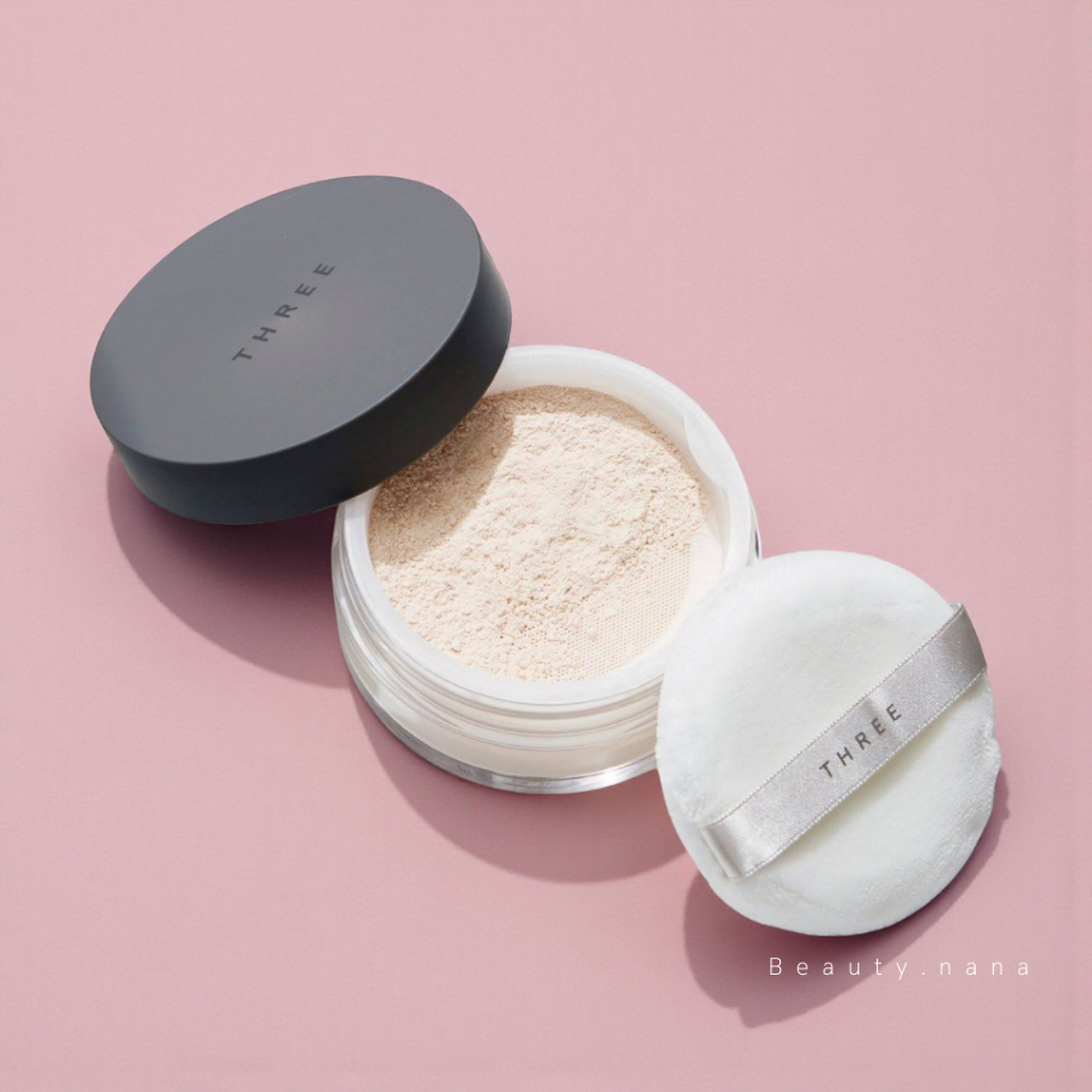 เหลือ 1,272฿ โค้ด [เก็บโค้ดหน้าร้าน] _THREE Ultimate Diaphanous Loose Powder 17g.