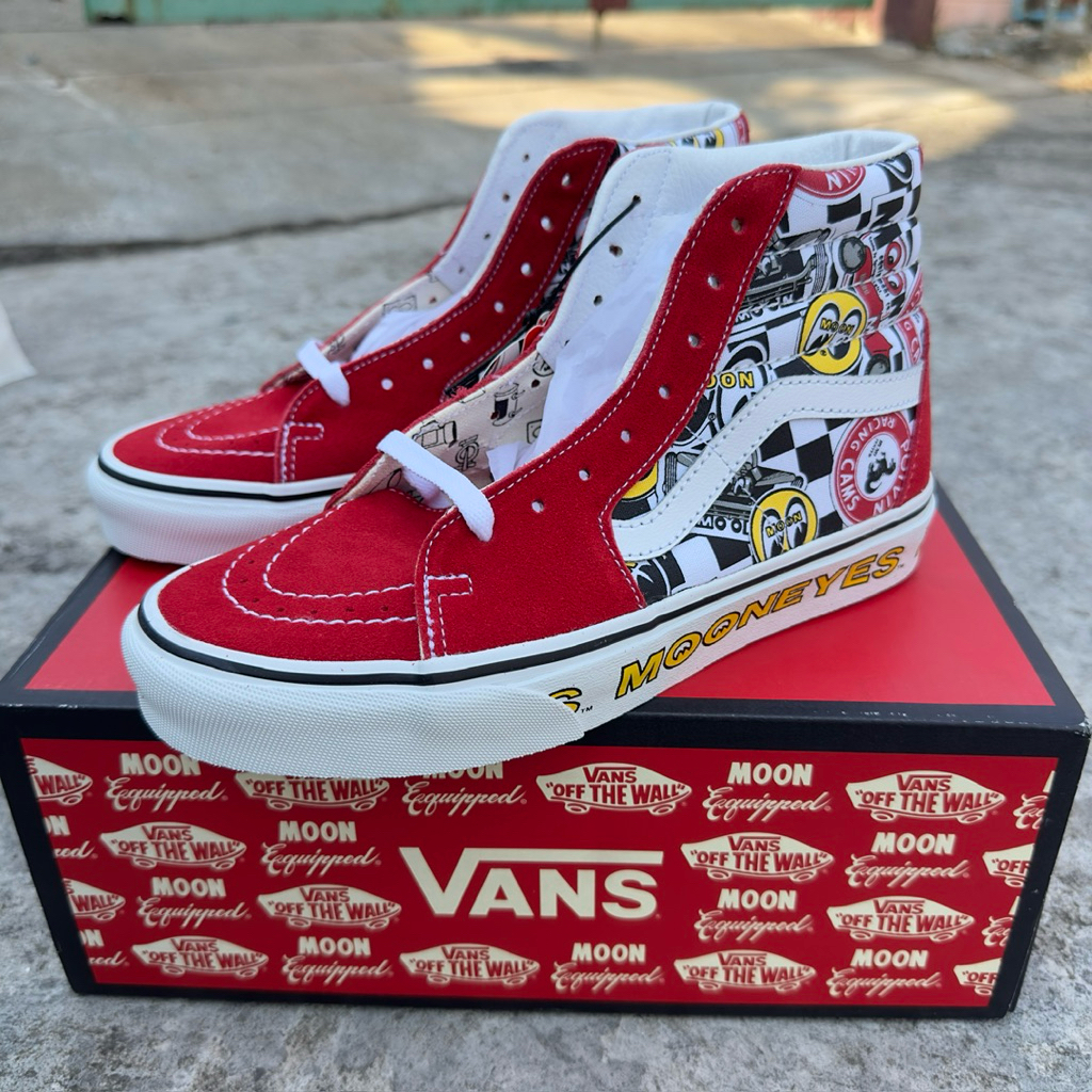 VANS SK8-HI - MOONEYES 38