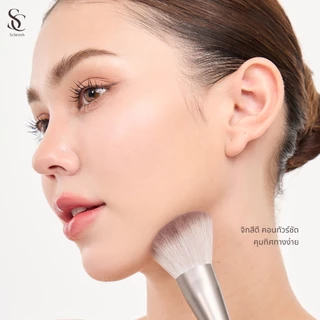 Scbrush Contour Brush | แปรงคอนทัวร์ รุ่น 146 ขนหนานุ่ม พร้อมแพ็คเกจ ใช้สำหรับคอนทัวร์กรอบหน้า คอนทัวร์แบบฝุ่น