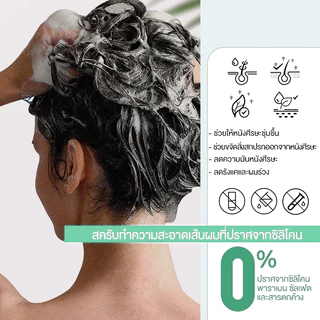 สครับหนังศีรษะ 250มล. กระตุ้นผมเกินใหม่ ลดปัญหาผมมัน คันหัว ระคายเคือง รังแค.TWG Sea Salt hair Scrub
