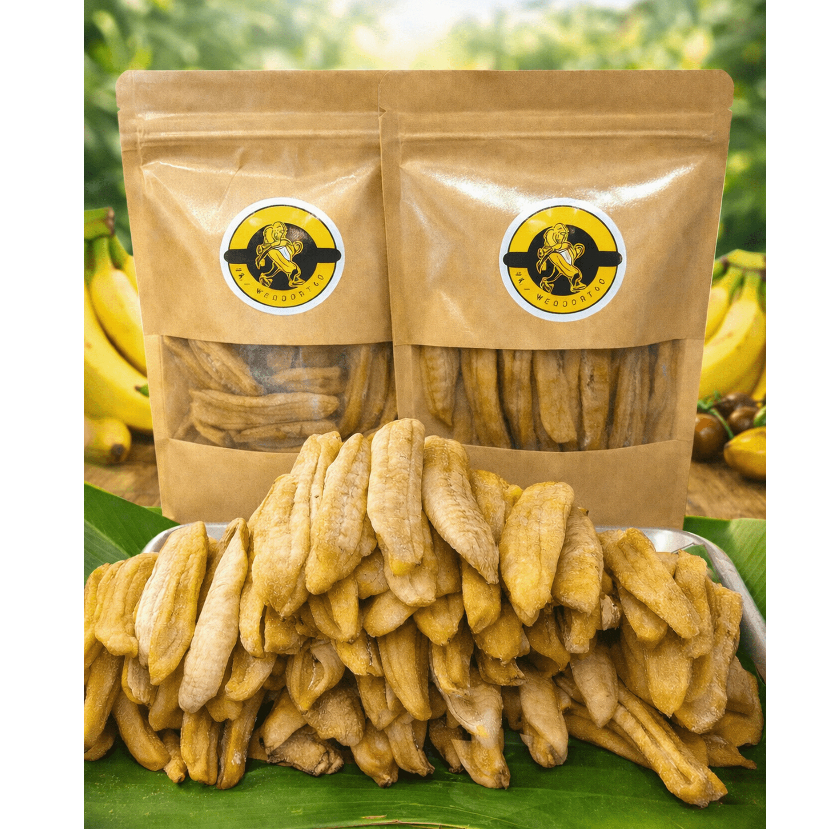 กล้วยอบ สติ๊กหนึบ  1000g เลือกได้ ไม่หวาน/หวานน้อย/หวานมาก