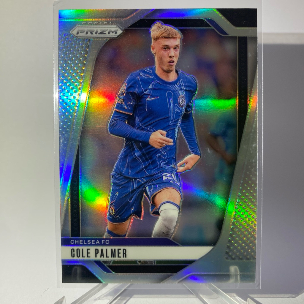 การ์ดนักกีฬาฟุตบอล COLE PALMER , (PRIZM), CHELSEA, PANINI PRIZM 2025