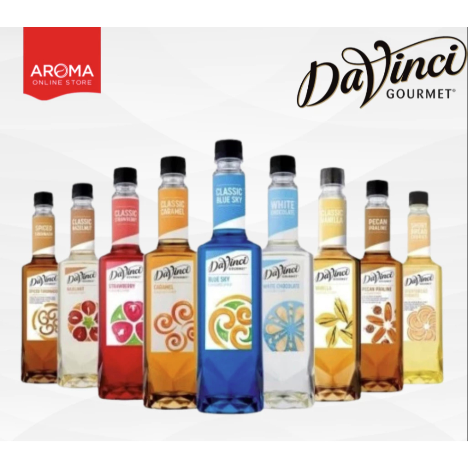 Davinci Syrup ดาวินชี่ น้ำเชื่อมแต่งกลิ่น ขนาด 750 Ml. ( Classic Syrups)