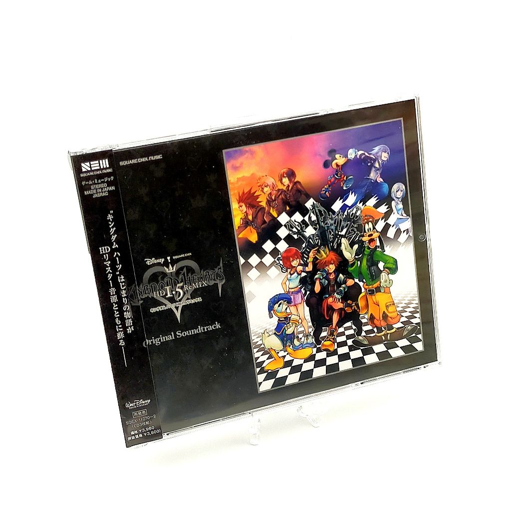 ซีดีเพลงเกมเพลงประกอบต้นฉบับ Kingdom Hearts HD 1.5 Remix

