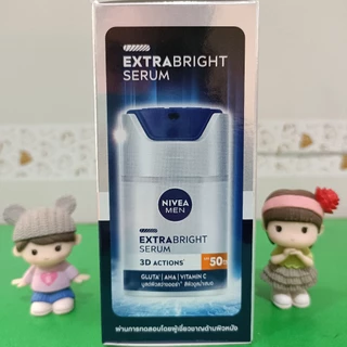 NIVEA Men Extra Bright Serum SPF50 PA+++ 45ml นีเวีย เมน เอ็กซ์ตร้า ไบรท์ เซรั่ม เอสพีเอฟ50 พีเอ+++ 45มล.