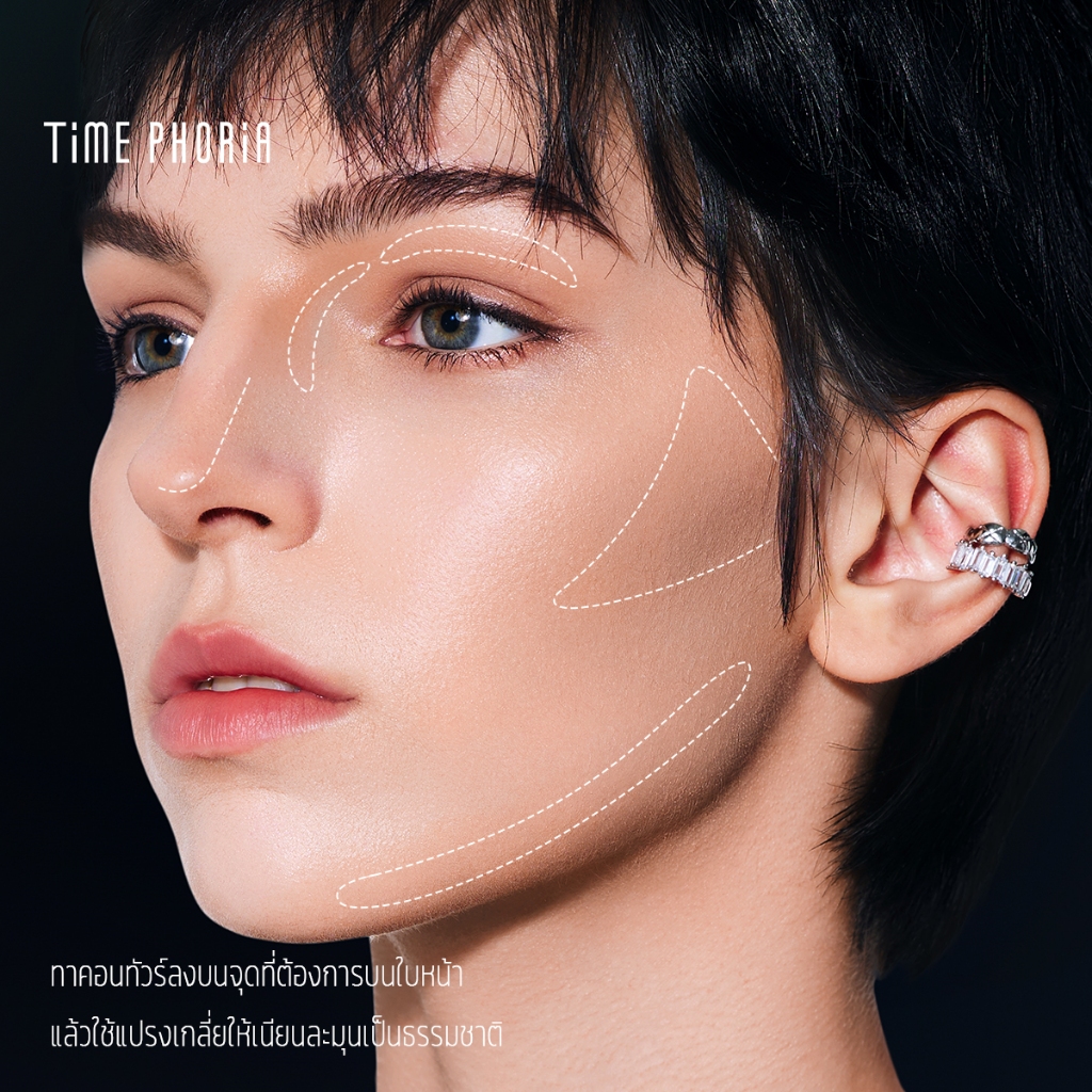 TimePhoria Set: Matte Perfection Cushion+2 in 1 Face รูปที่ 8
