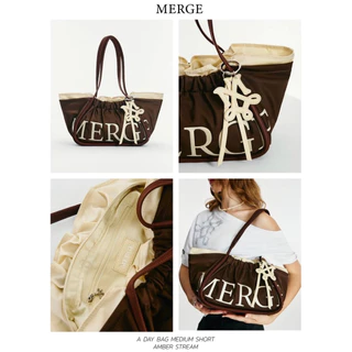 New💯 MERGE A DAY BAG Limited edition, New Size Mini Short Mini Outside and Medium. Mighty Inside