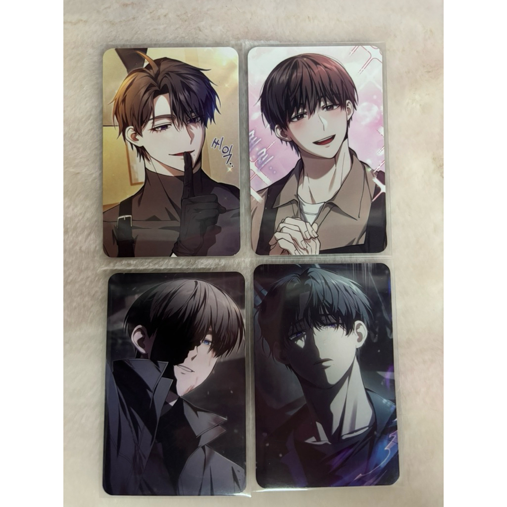 การ์ดคาเฟ่จีน มีตำหนิตามรูป The hunter's gonna lay low (ฮันเตอร์อยากใช้ชีวิตอย่างสงบ) พร้อมส่ง