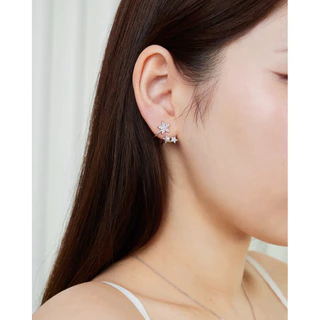Socrush.bkk | STELLA PEARL earrings | SE-043 | ต่างหู ดาว มุก เพชร